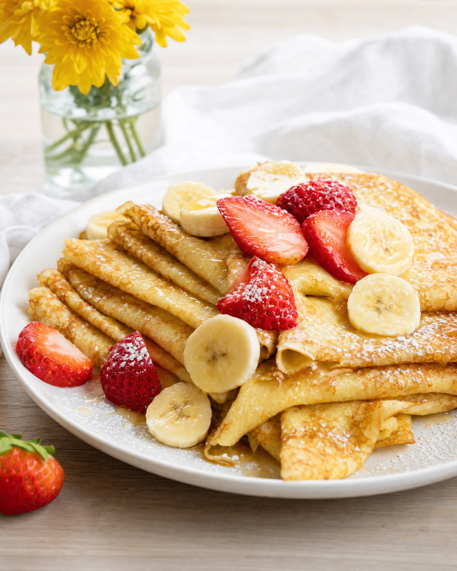 Crêpes Dorées à la Margarine Aya®