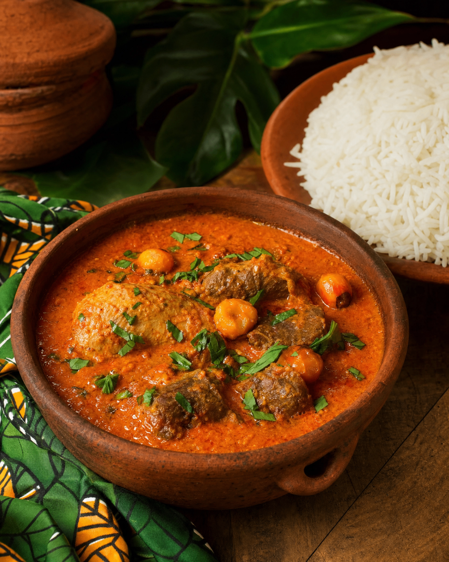 Sauce Graine (Soupe Palmiste)
